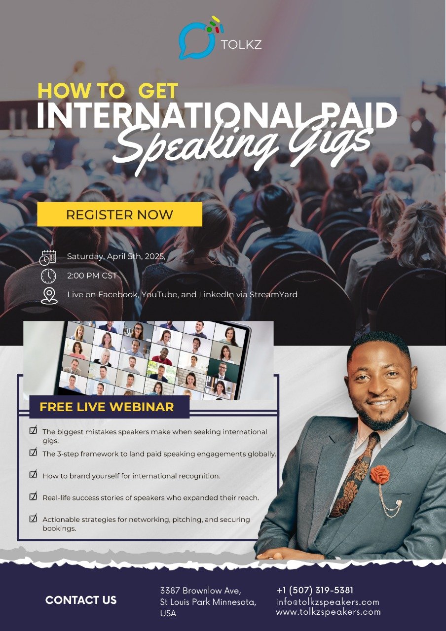 How to Get International Paid Speaking Gigs in 2025